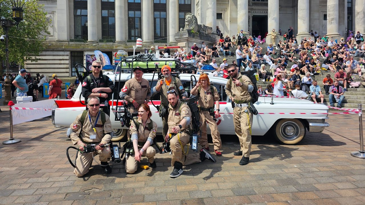 Portsmouth Ghostbusters at Portsmouth Comic Con